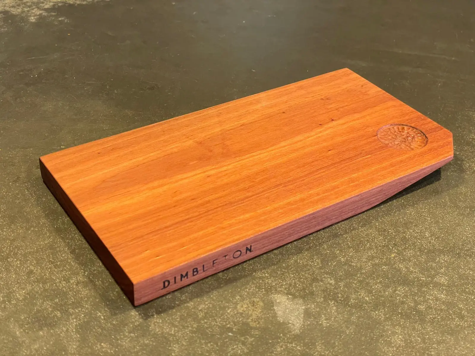 Locally handmade serving board